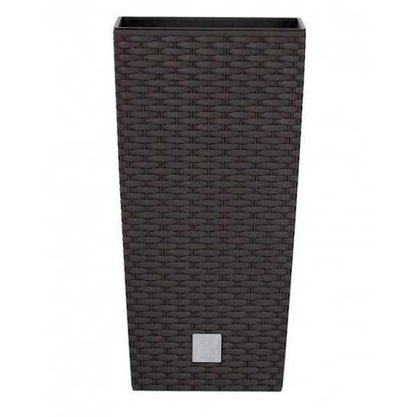 květináč RATO SQUARE DRTS400, tmavě hnědý