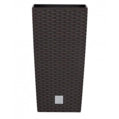 květináč RATO SQUARE DRTS400, tmavě hnědý