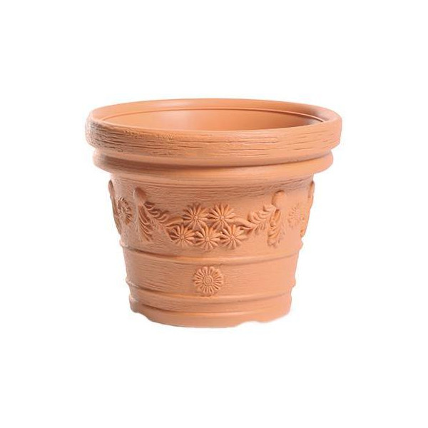 květináč DECORA DBDE35, cihlový, průměr 350 mm