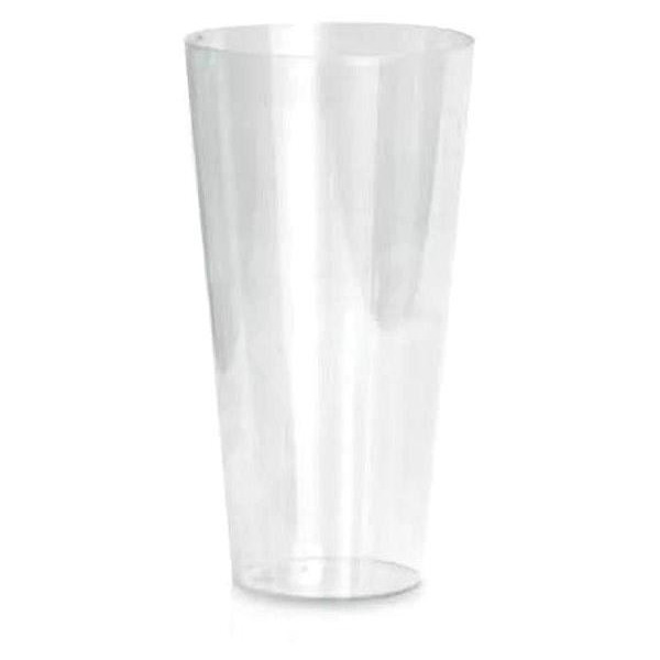 květináč TUBUS SLIM, DTUS200P, čirý, průměr 200 mm