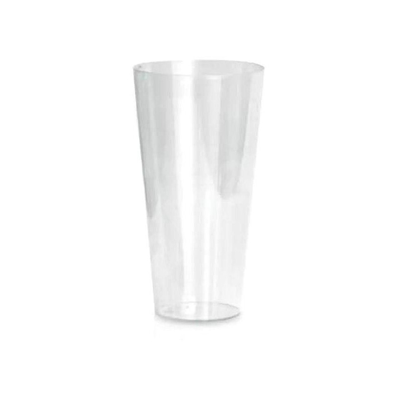 květináč TUBUS SLIM, DTUS200P, čirý, průměr 200 mm