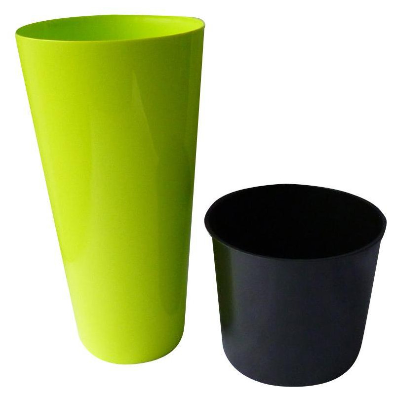 květináč TUBUS Slim DTUS150S,limetka