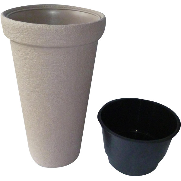 květináč CLASSIC TOWER DPC30, bahnitý