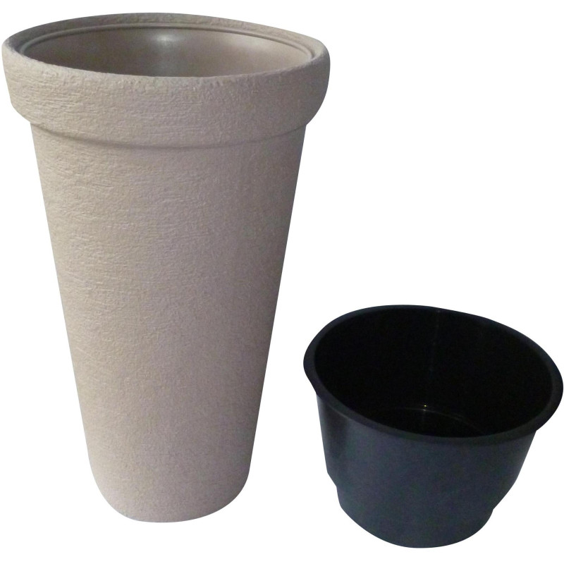 květináč CLASSIC TOWER DPC40, bahnitý