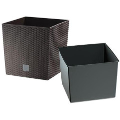 květináč RATOlow DRTS265L tmavě hnědý