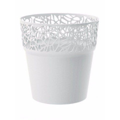 květináč NATURO DNAT120 bílý