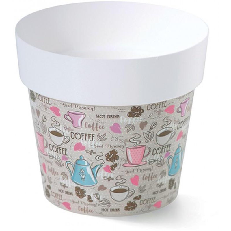 květináč s potiskem DML160 motiv M1