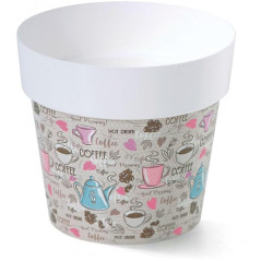 květináč s potiskem DML160 motiv M1