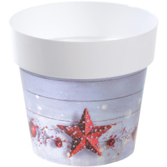 květináč s potiskem DML120 motiv S1