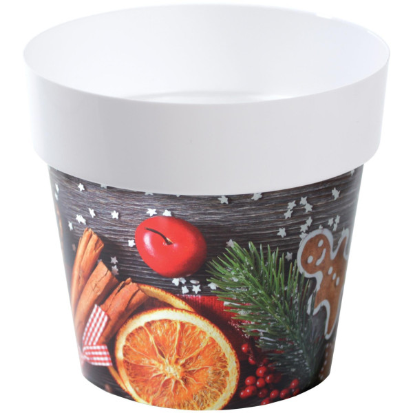 květináč s potiskem DML160 motiv S3