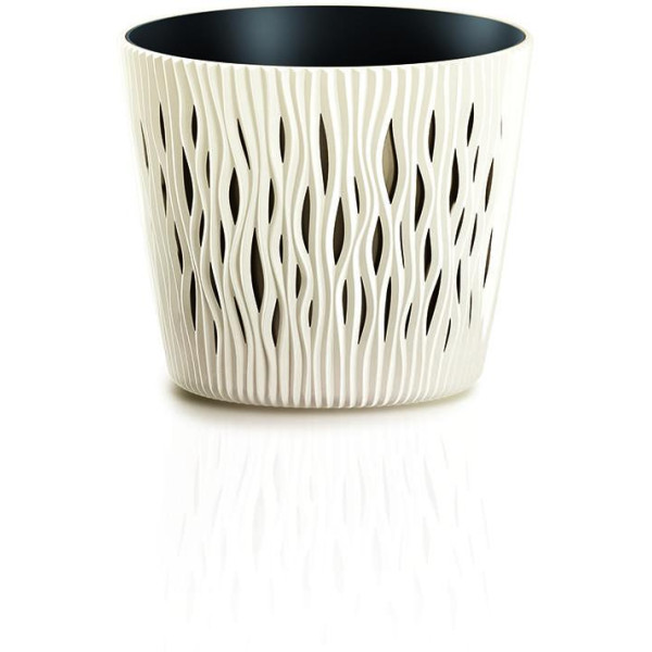 květináč SANDY ROUND DSR190 krémový