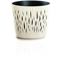 květináč SANDY ROUND DSR190 krémový
