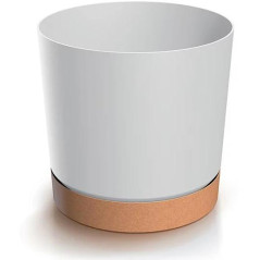 květináč TUBO PM DPOD200 bílý