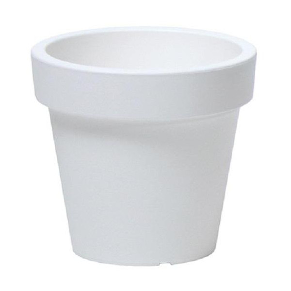 květináč LEXO ROUND DLR 800 - bílý