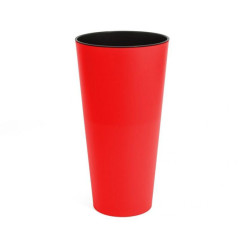 květináč TUBUS Slim DTUS250S, korál