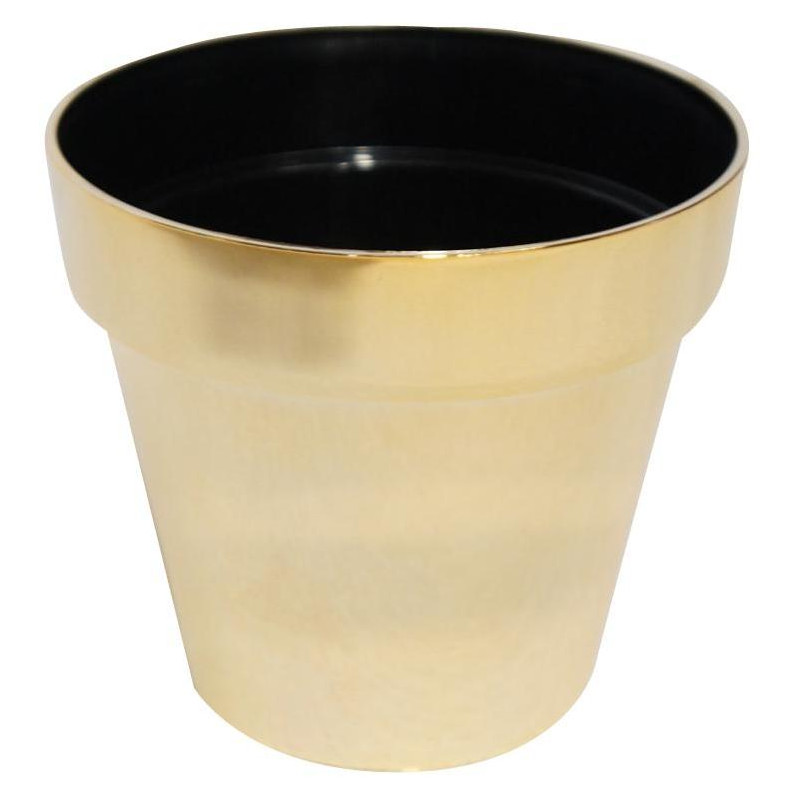 květináč CHROME GOLD DGC110G, průměr 110 mm