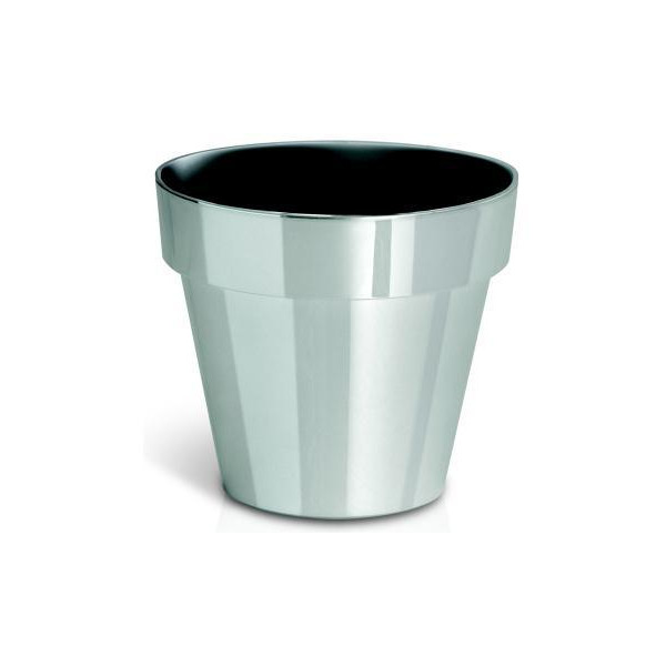 květináč CHROME SILVER DGC110S, průměr 110 mm