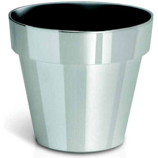 květináč CHROME SILVER DGC170S, průměr 170 mm