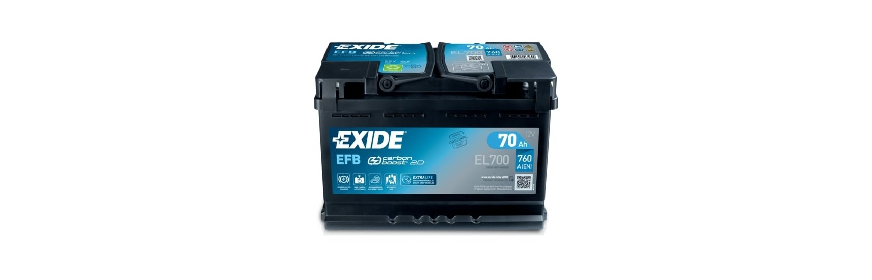 Autobaterie EXIDE Start-Stop EFB