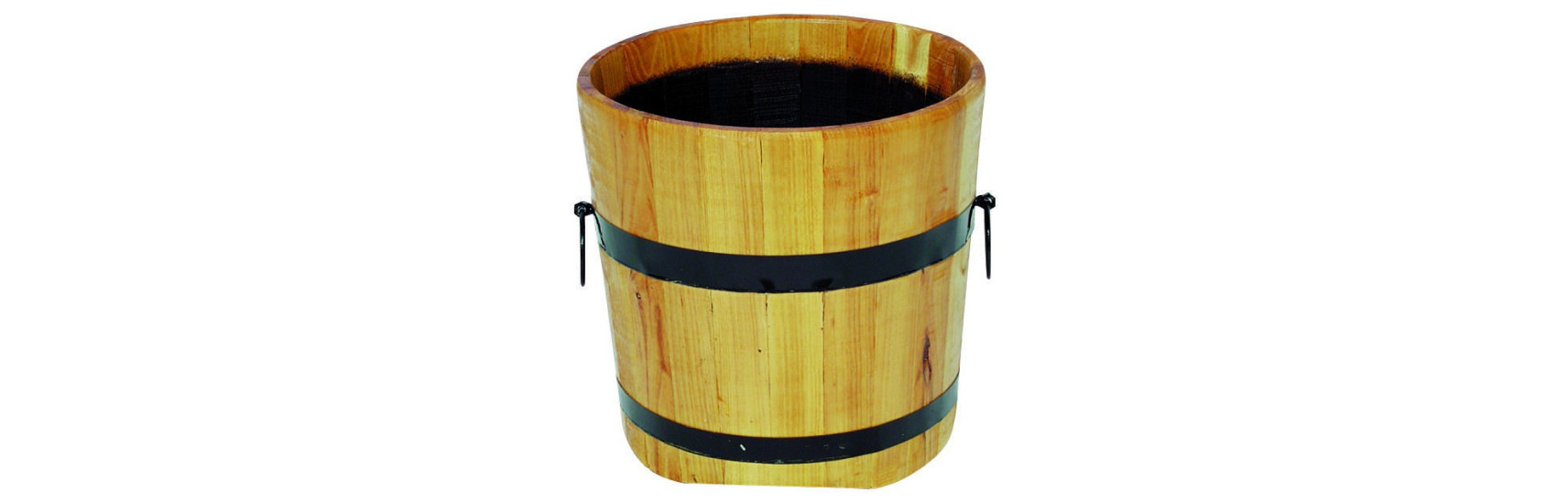 Dřevěné květináče